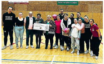 « Le sport, vecteur d’engagement » : le geste solidaire du club de basket de Guingamp à la Rose Espoir