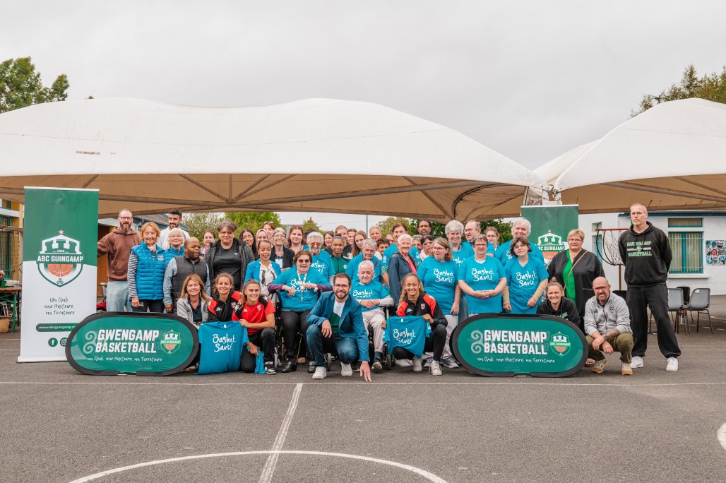 Le club de basket de Guingamp fédère 200 personnes dans les quartiers : « Nous pouvons être fiers »