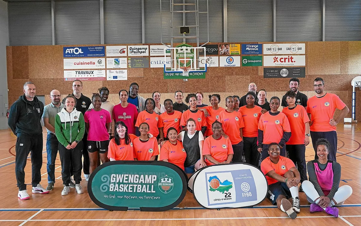 À Guingamp, le club de basket main dans la main avec l’Épide de Lanrodec