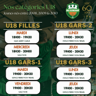 Catégorie U18