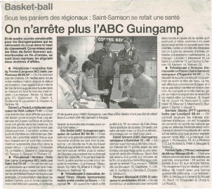 On n'arrête plus l'ABC Guingamp