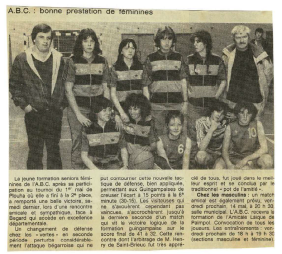 Bonne prestation des féminines