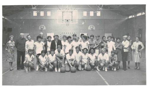 Photo d'équipe des Violettes